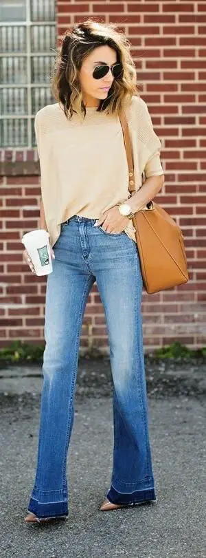 29 Best Women’s Flare Jeans Outfits coming IN this Season