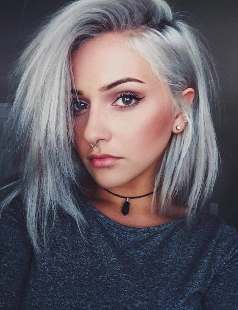 Grey Hair Color Coloring 